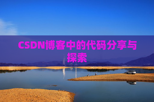 CSDN博客中的代码分享与探索